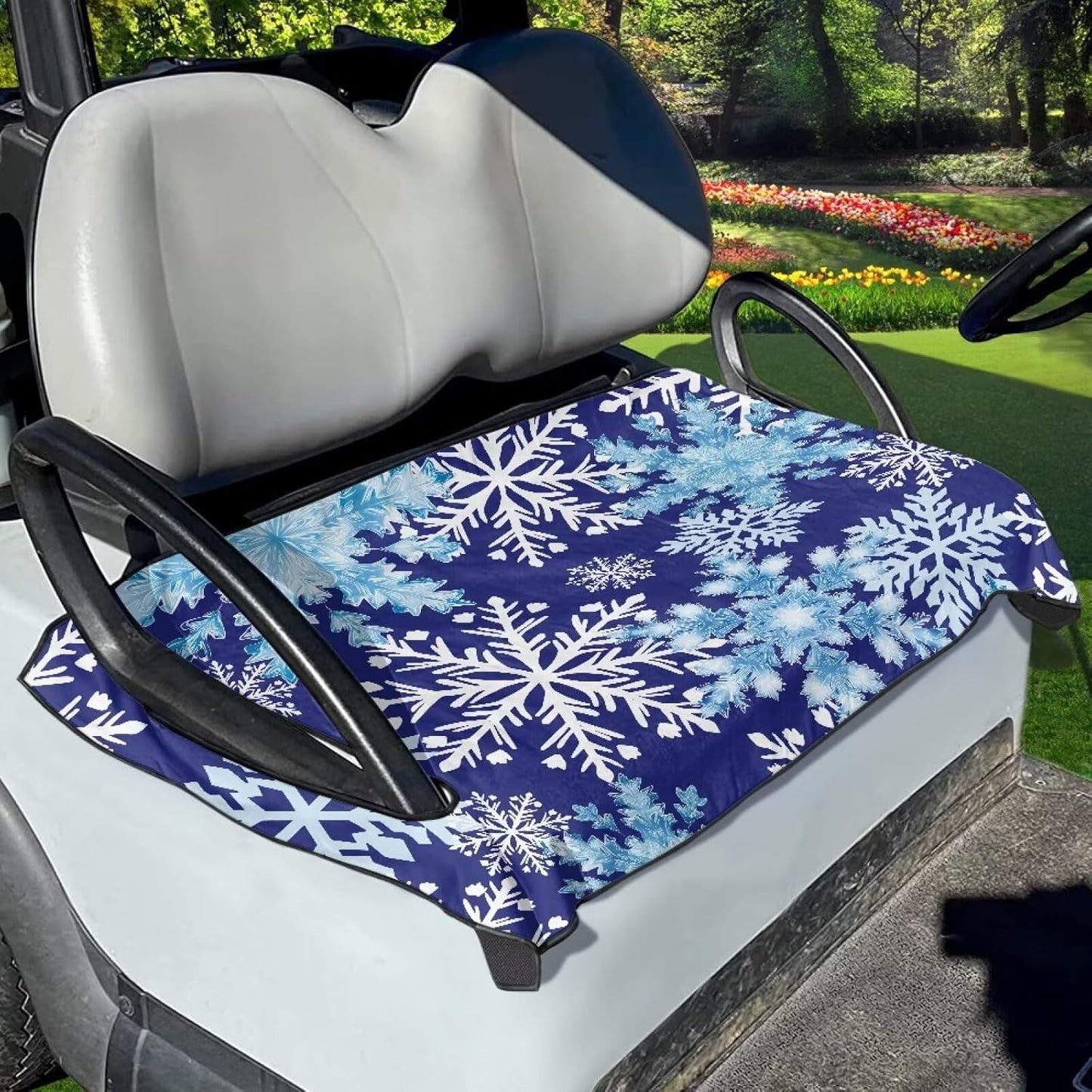 Golf Cart Accessories Anti-hot Golf Cart 50 X 30.9 Inches Seat Cushion Golf Seat Cushion Cover Towel Blanket Fits for Golf Club Cars