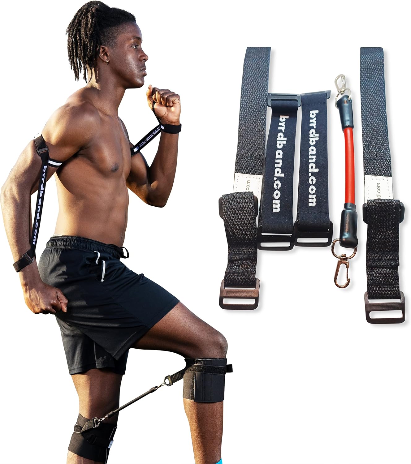 Track and Field Speed Gear Pack - All Sports Speed and Agility Training Resistance Bands for Ideal Arm Swing Trainer and Stride Frequency