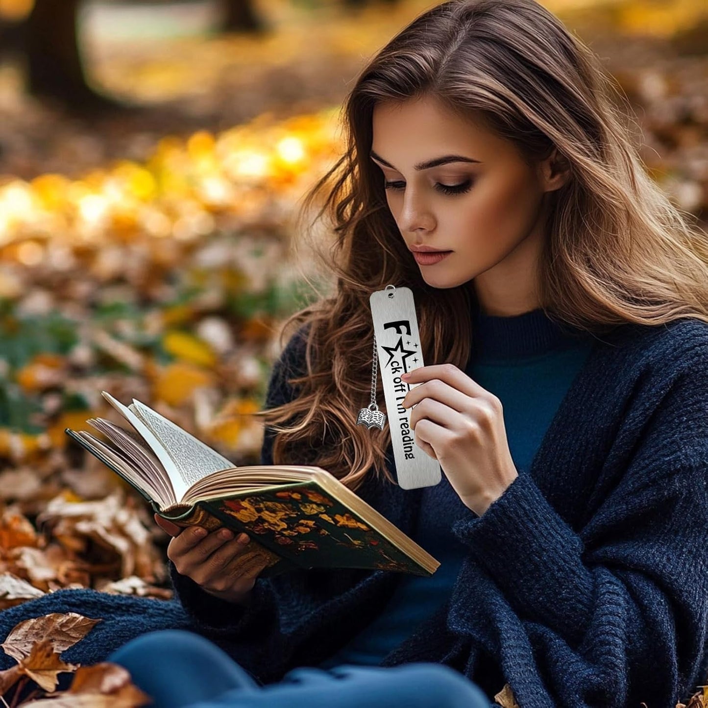 Funny Bookmarks Book Lovers Gifts for Women Men, Bookmark Bookish Reader Gifts, Graduation, Christmas Presents for Her, Him, Teen Girls, Unique Book Marks Gift