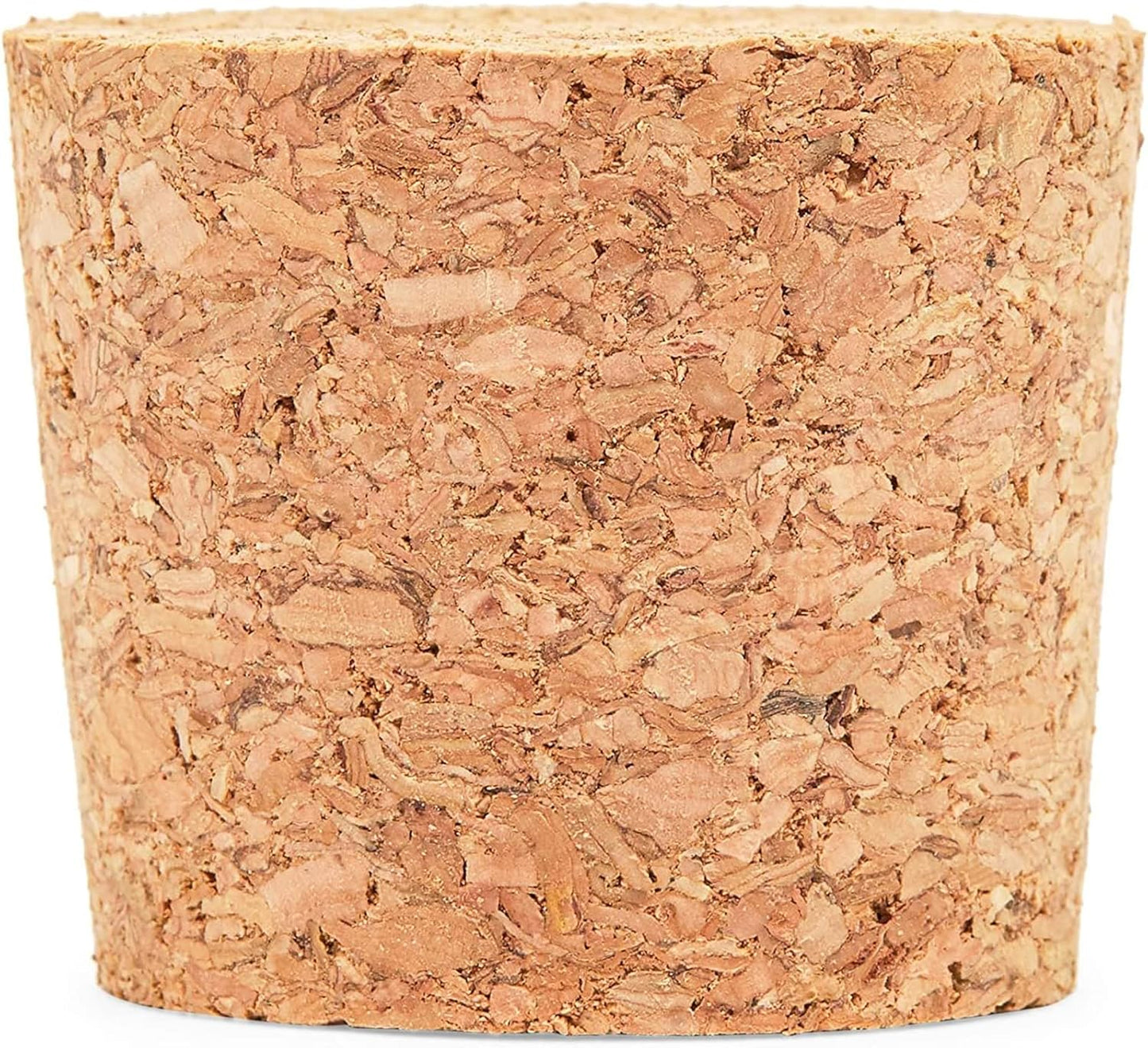 Juvale Cork Bottle Stoppers - 12-Pack, Size 22, Brown - Tapered Design for Easy Insert & Remove - Craft & DIY Projects