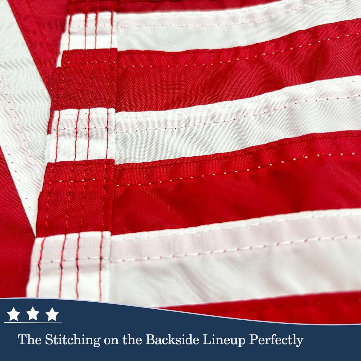 JRED Small American Flag Boat Flag 16x24 US Flags for Outside Heavy Duty Outdoor Embroidered Stars 2 Brass Grommets for Marine UTV