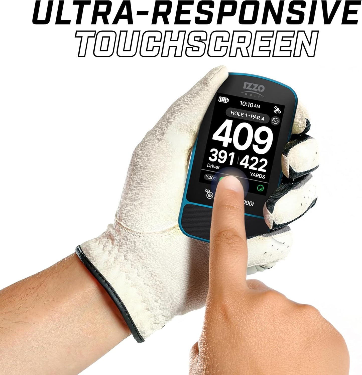 Izzo Swami Golf GPS Rangefinder - Color Display & Scorekeeper