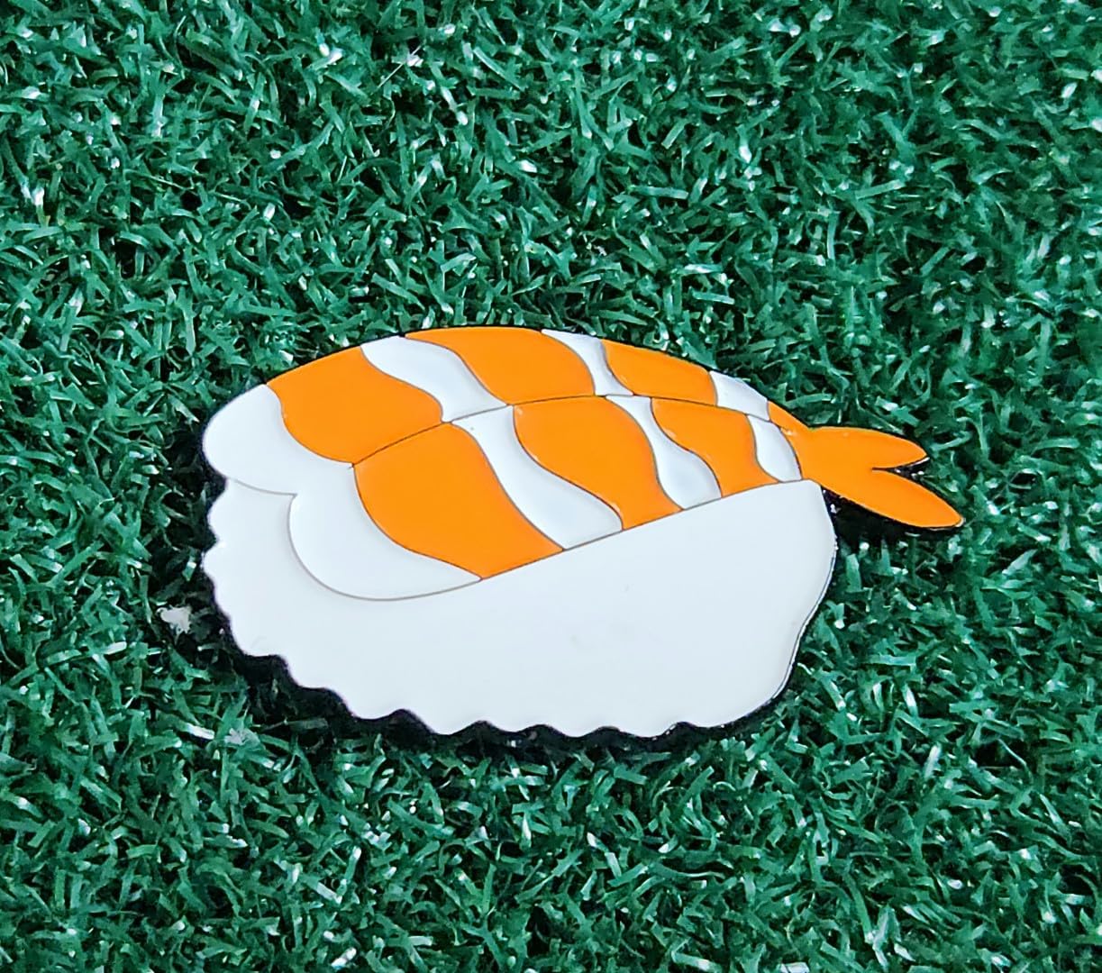 Funny & Unique Golf Ball Markers with Hat Clip – Food & Fun Icons – Perfect Golf Accessories & Gifts