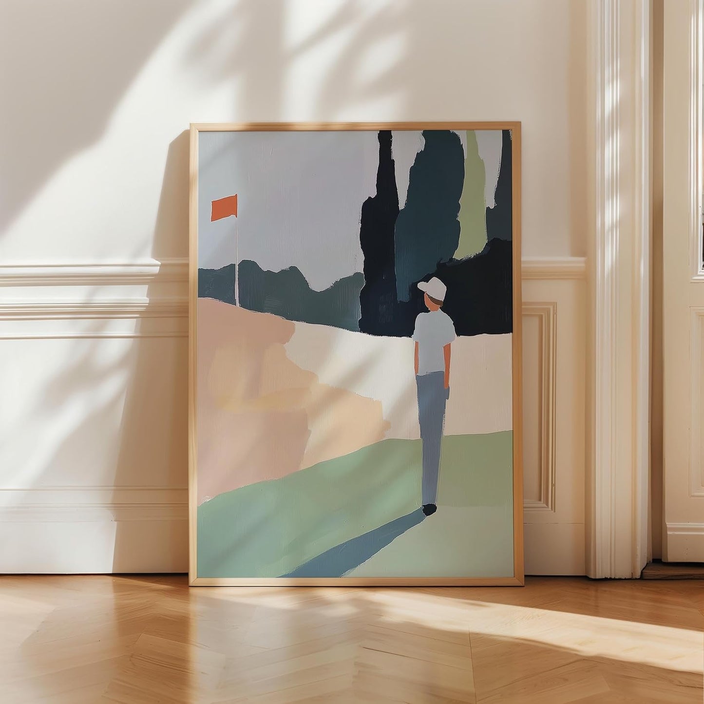 Golf Impressionist Art Print Posters - Premium Giclee Fine Art Prints - Sporty and Sophisticated Home Decor Posters, Golfer Art Prints for Home and Office Decor - Vintage Aesthetic, Ready to Frame