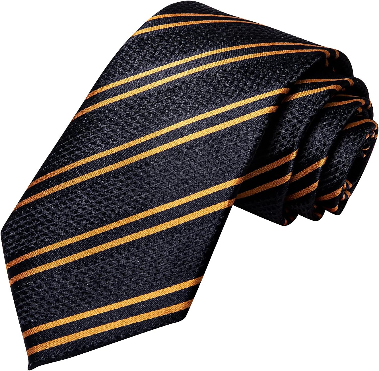 Hi-Tie Men 63inches Tie Set Extra Long Necktie Paisley Tie Pocket Suqare Cufflinks Big and Tall Men Tie