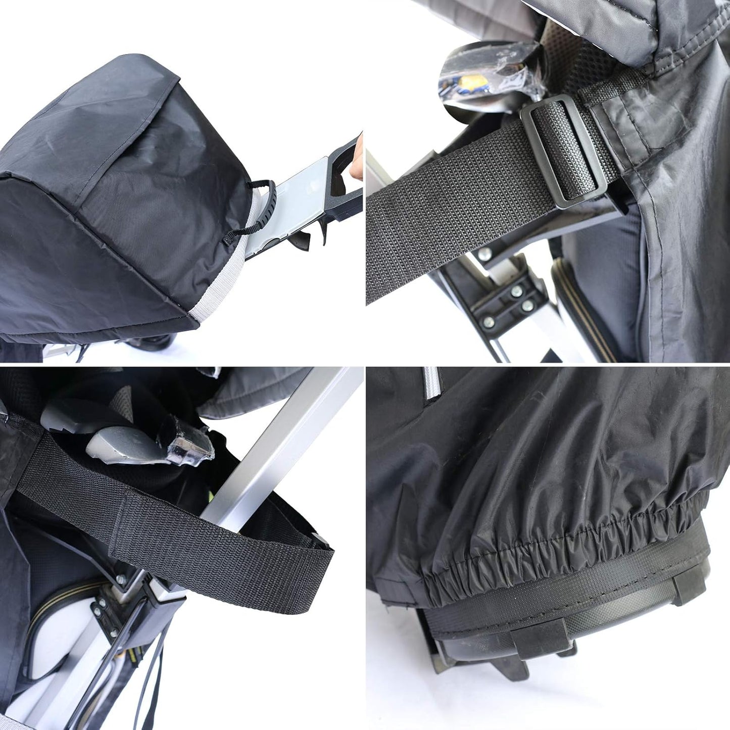 Golf Bag Rain Protection Cover for Golf Push Carts