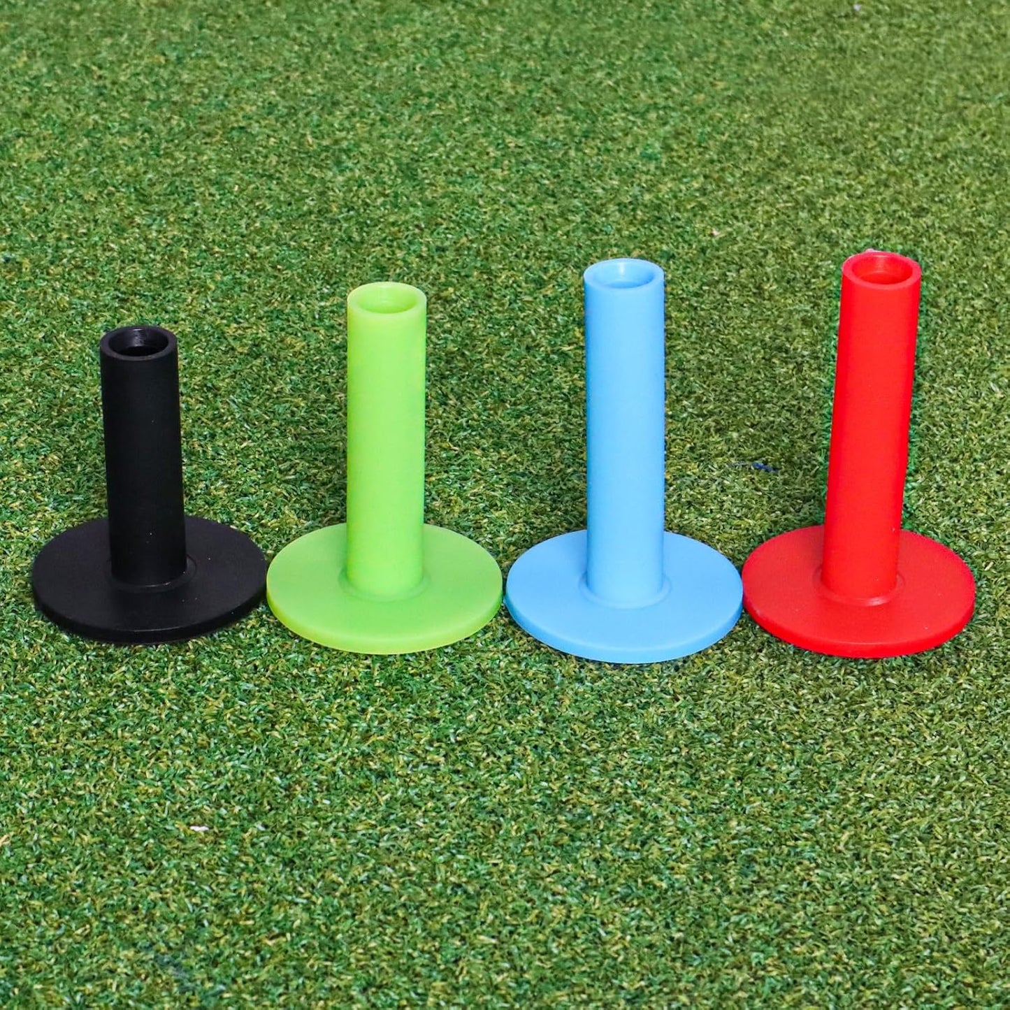 Golf Rubber Tees Driving Range Different Size, Professional Durable Tee Set for Indoor Outdoor Practice Mat…