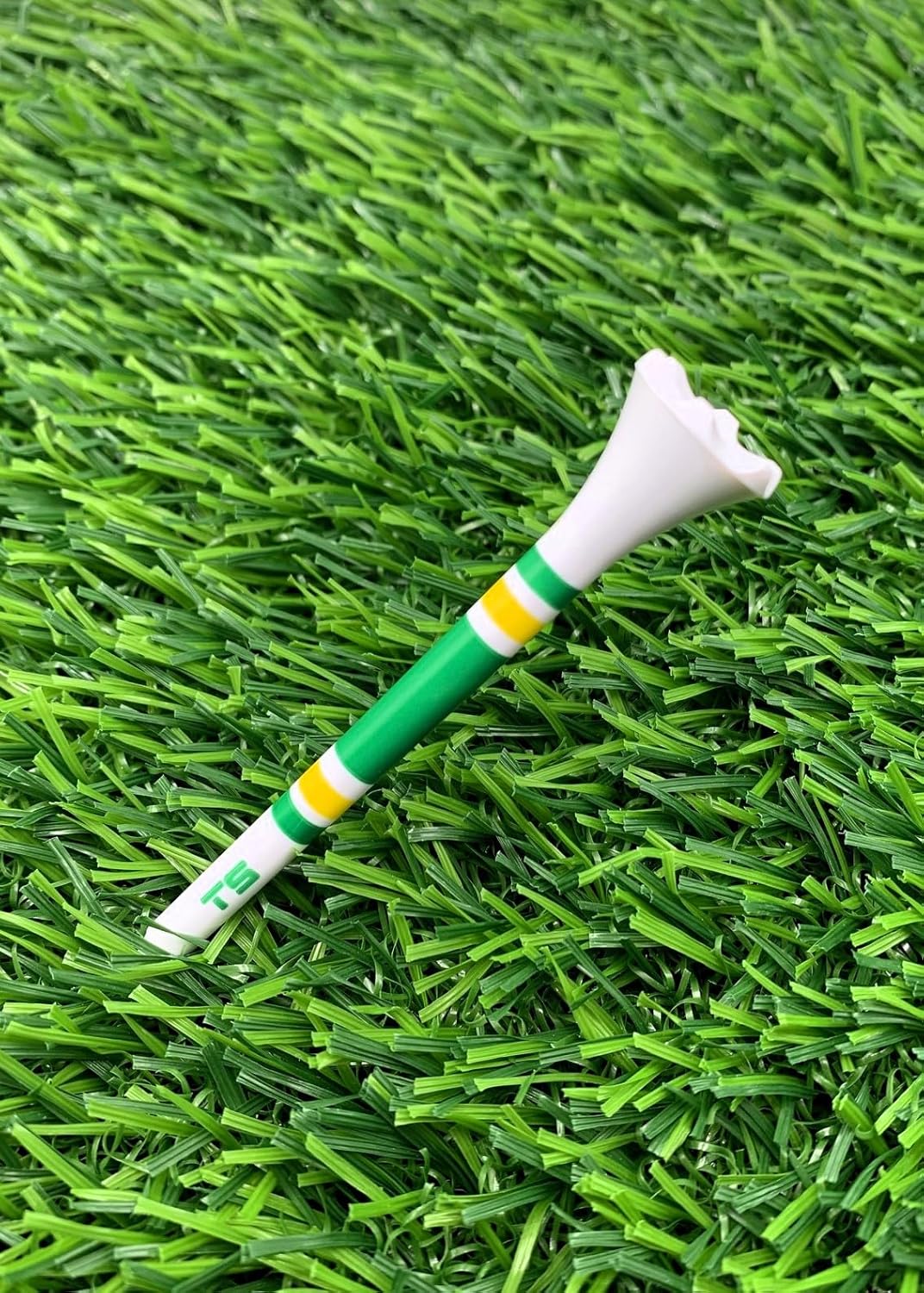 TRUESTRIKE Premium USA Golf Tees – 3¼" or 2¾" Durable Plastic Performance Tees (100 Pack) – Made in USA – Bulk Value Pack