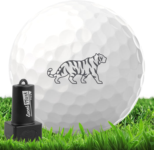 ExcelMark Pro Golf Ball Stamp - Easy Ball Identification - Choose from 25+ Styles and 4 Colors!