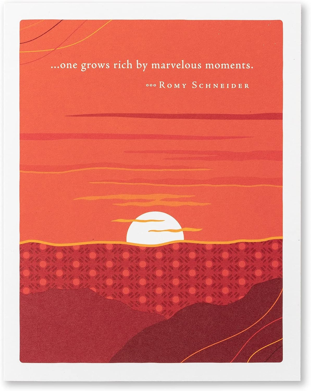 Compendium Positively Green 4-Pack of Birthday Cards – Landscapes (Four Different Designs, One Card Each, with Envelopes)