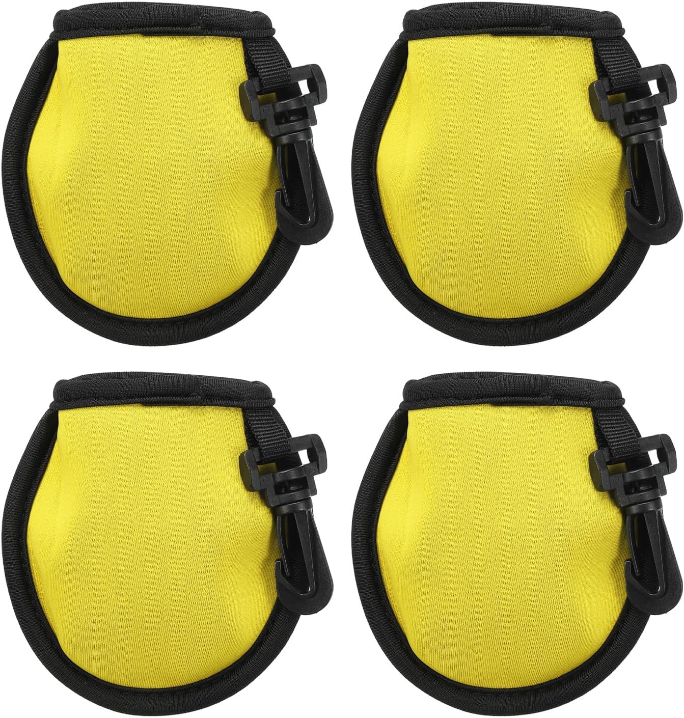 PATIKIL Golf Ball Washer Pouch, Portable Golf Balls Cleaner Pocket Bag with Hanging Clip for Men Golf