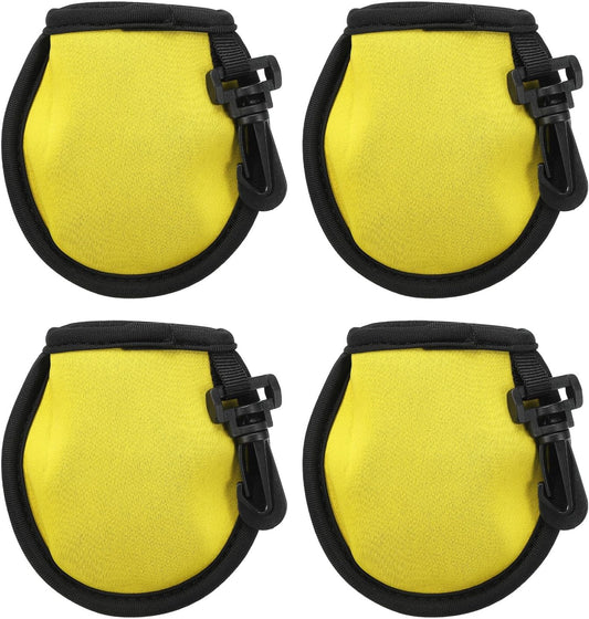 PATIKIL Golf Ball Washer Pouch, Portable Golf Balls Cleaner Pocket Bag with Hanging Clip for Men Golf