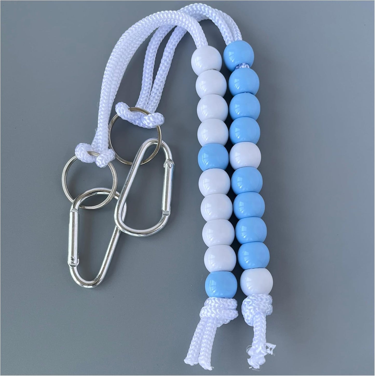 Golf Beads Score Counter, Golf Beads Counter, Golf Beads Count Stroke Score Counter, Golf Rhinestone Bead Score Counter (2 Pcs Green)