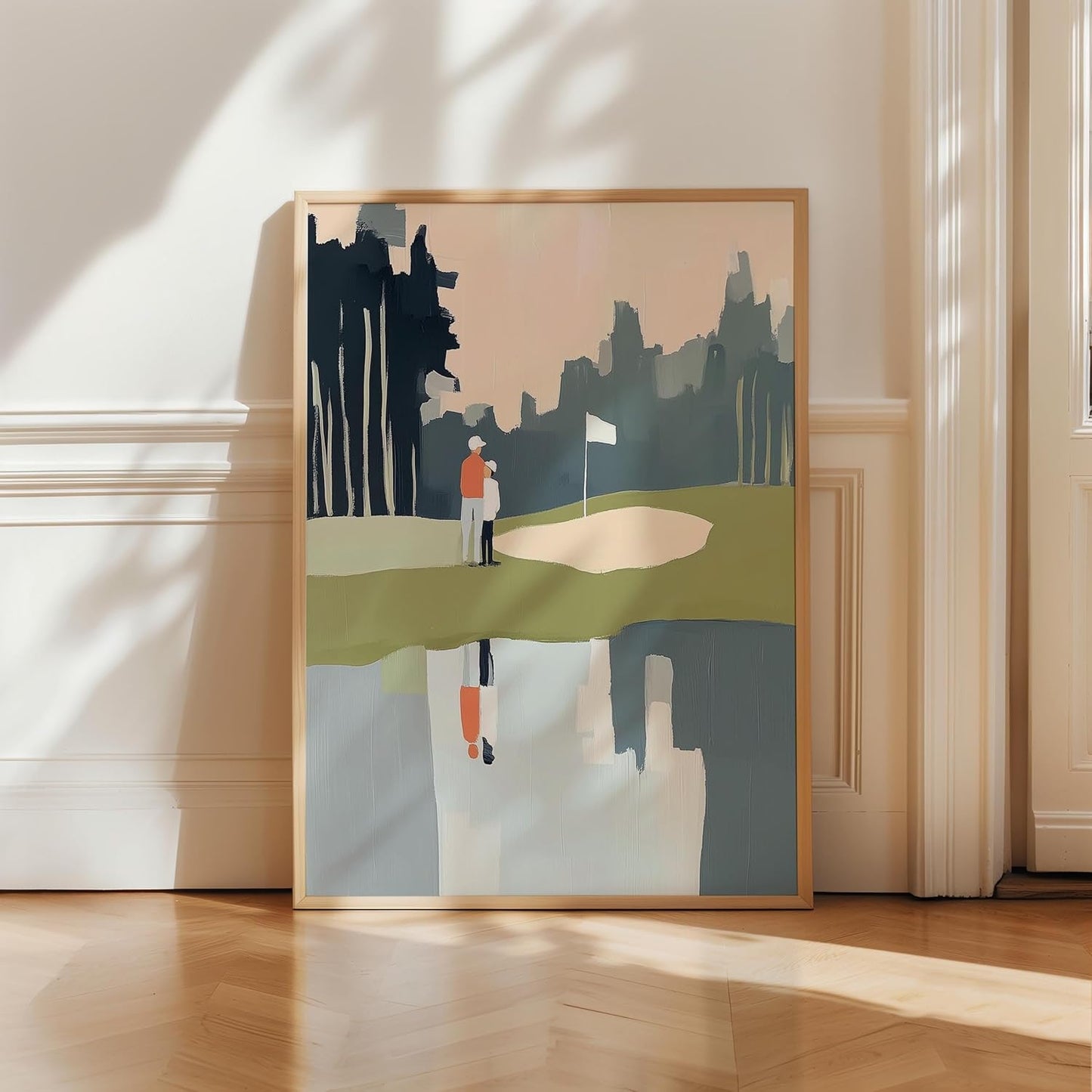 Golf Impressionist Art Print Posters - Premium Giclee Fine Art Prints - Sporty and Sophisticated Home Decor Posters, Golfer Art Prints for Home and Office Decor - Vintage Aesthetic, Ready to Frame