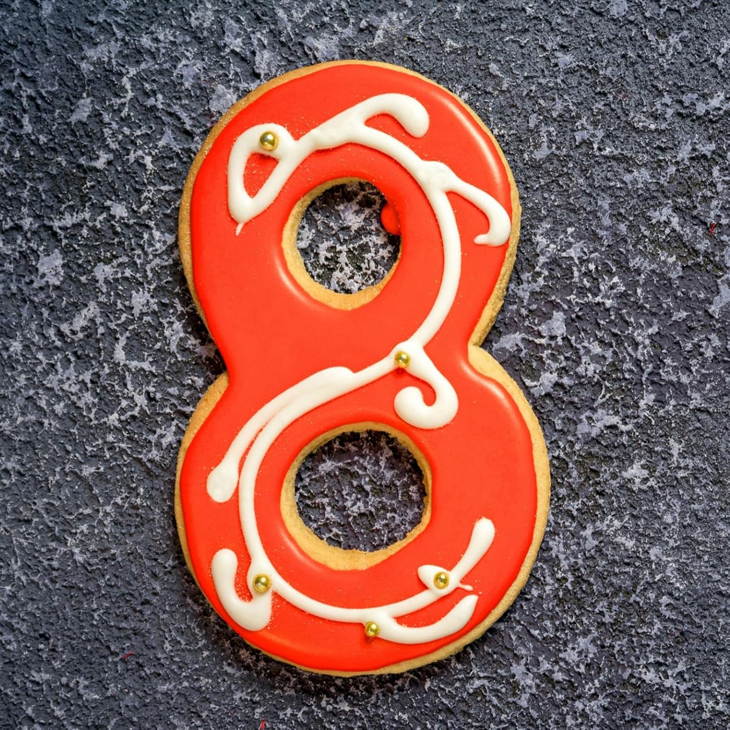 4 Inch Number Cookie Cutter Set - 9 Pcs Extra Large Xzhloym Cookie Cutters Shapes - Stainless Steel