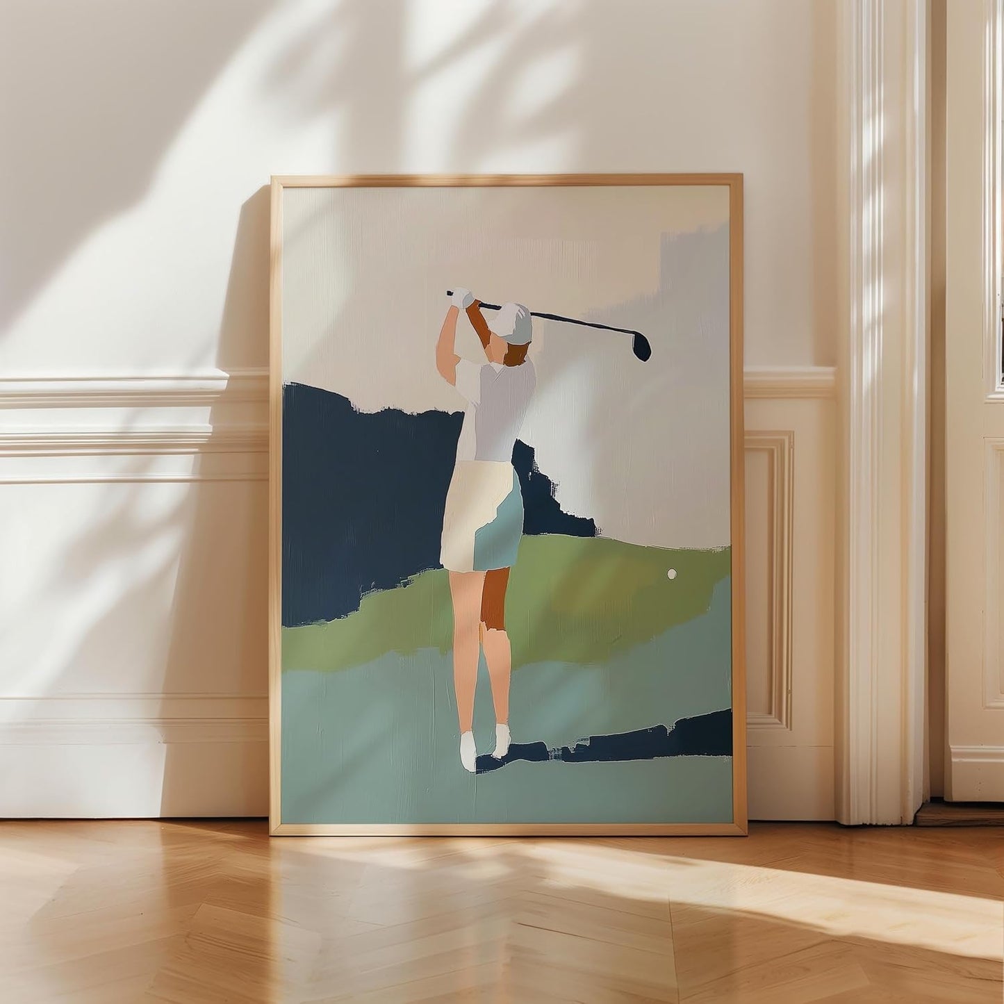 Golf Impressionist Art Print Posters - Premium Giclee Fine Art Prints - Sporty and Sophisticated Home Decor Posters, Golfer Art Prints for Home and Office Decor - Vintage Aesthetic, Ready to Frame