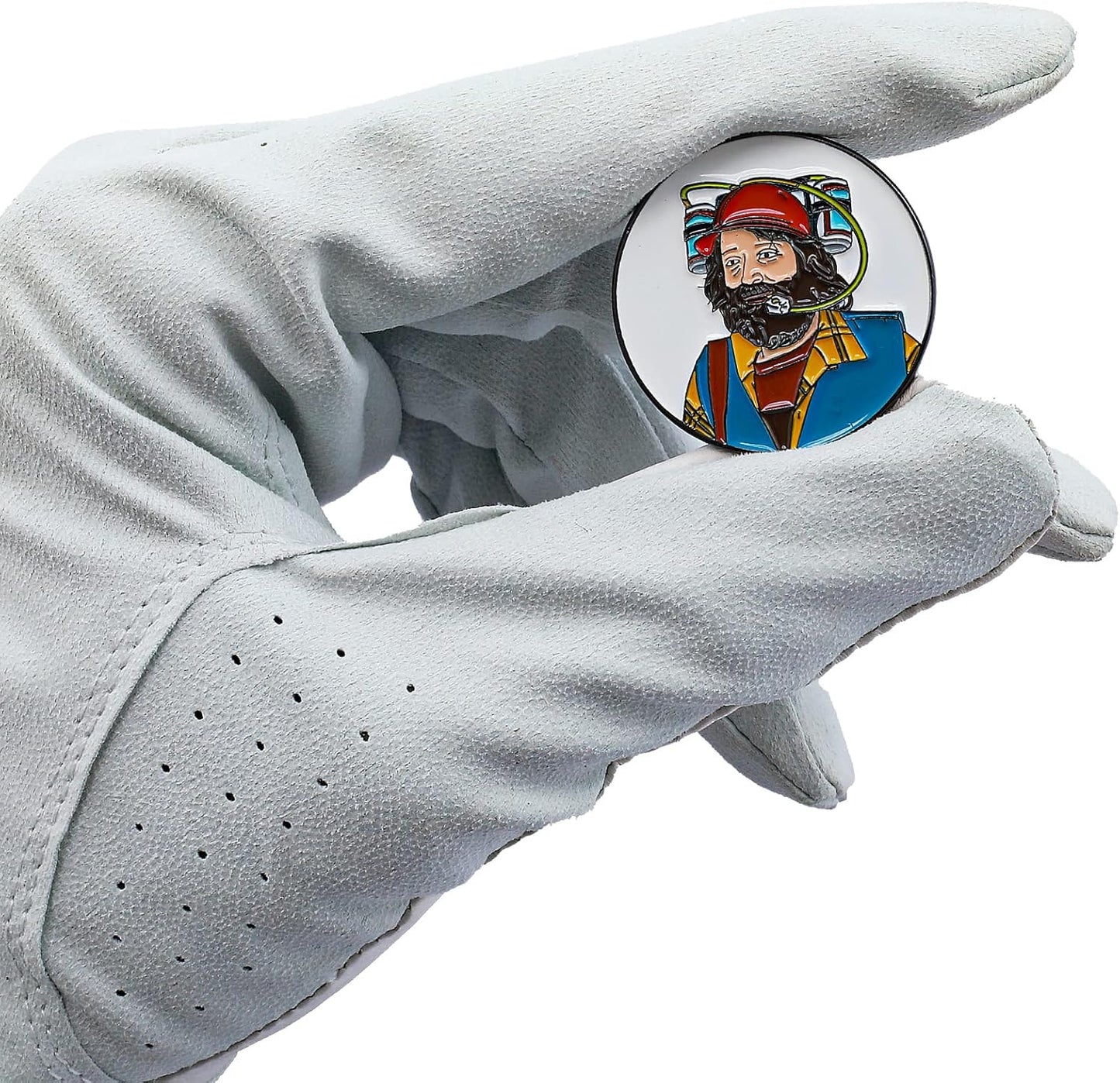 Golf Ball Marker with Magnetic Hat Clip - Funny Golf Gift