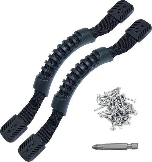 Kayak Pad Eyes/Kayak Handle,Pad Eye with Rivets; Kayak Handle with Accessories, Suitable for Multi-Brand Boats, Canoe Accessories, Luggage, Tether Cleats, etc