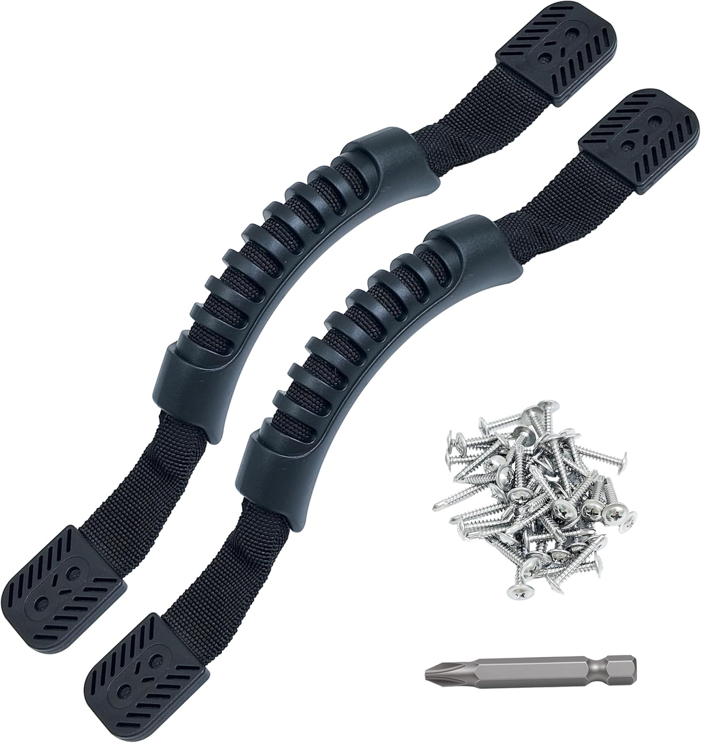 Kayak Pad Eyes/Kayak Handle,Pad Eye with Rivets; Kayak Handle with Accessories, Suitable for Multi-Brand Boats, Canoe Accessories, Luggage, Tether Cleats, etc