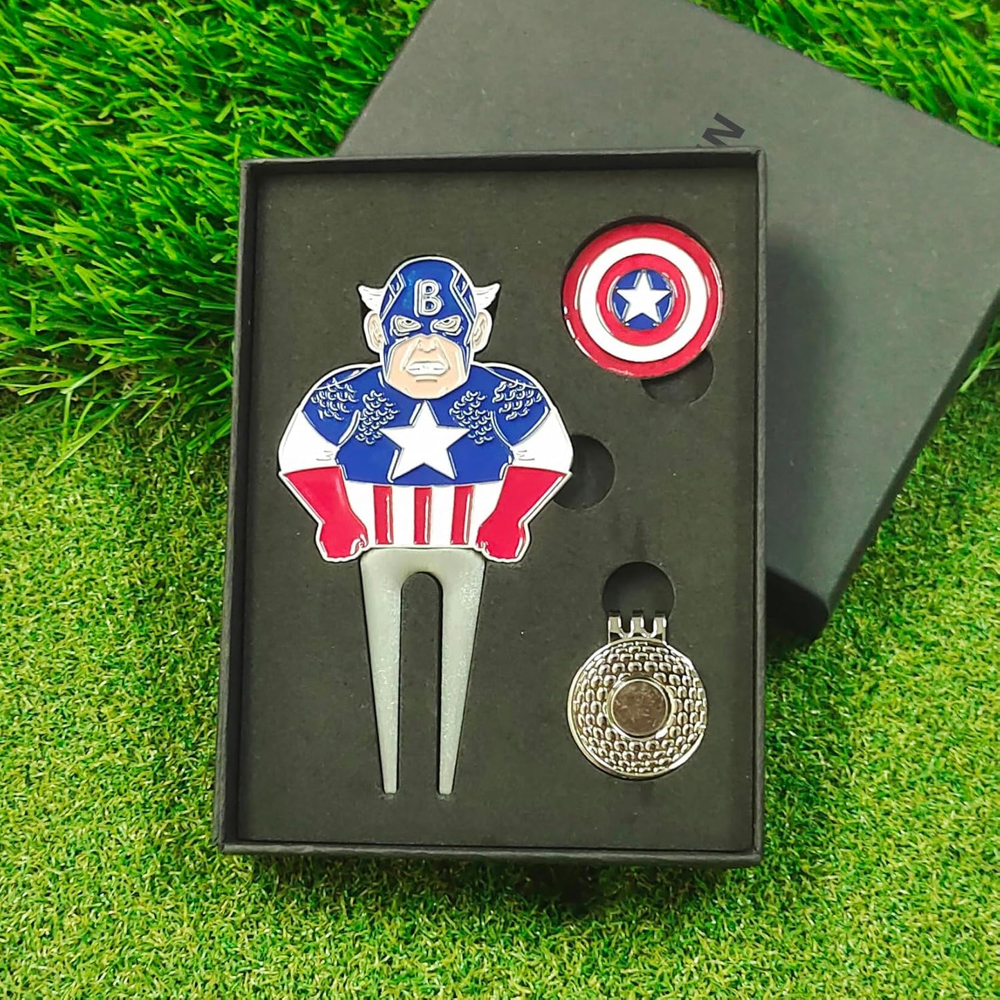 Ball Marker and Divot Tool Gift Set, Gift for Groomsmen, Unique Golf Accessories