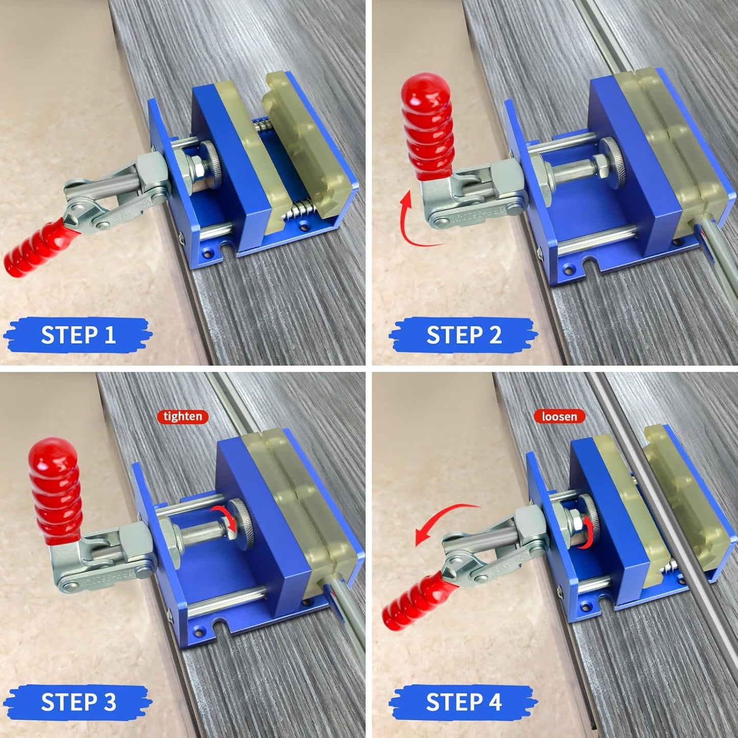 Crestgolf Drill-Free Golf Shaft Clamp, Club Holder Vise, Grip Removal Tool, Grip Replacement Kit