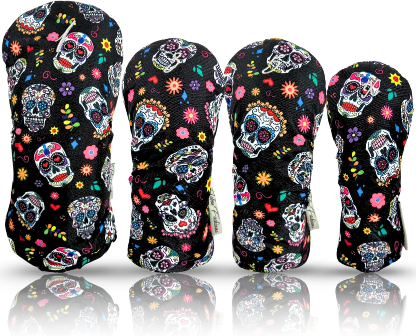 Taboo Fashions Resort Collection Golf Club Covers for Women - Numbered Golf Headcovers Set for Driver, Fairway and Hybrid Clubs - Weather Resistant, Pack of 4