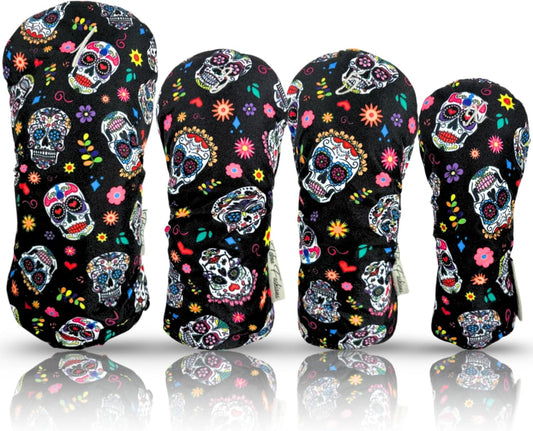 Taboo Fashions Resort Collection Golf Club Covers for Women - Numbered Golf Headcovers Set for Driver, Fairway and Hybrid Clubs - Weather Resistant, Pack of 4