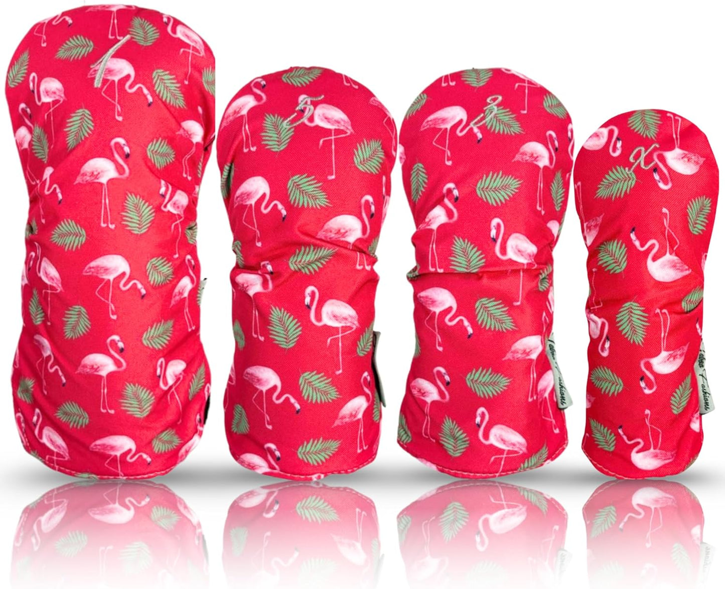 Taboo Fashions Resort Collection Golf Club Covers for Women - Numbered Golf Headcovers Set for Driver, Fairway and Hybrid Clubs - Weather Resistant, Pack of 4