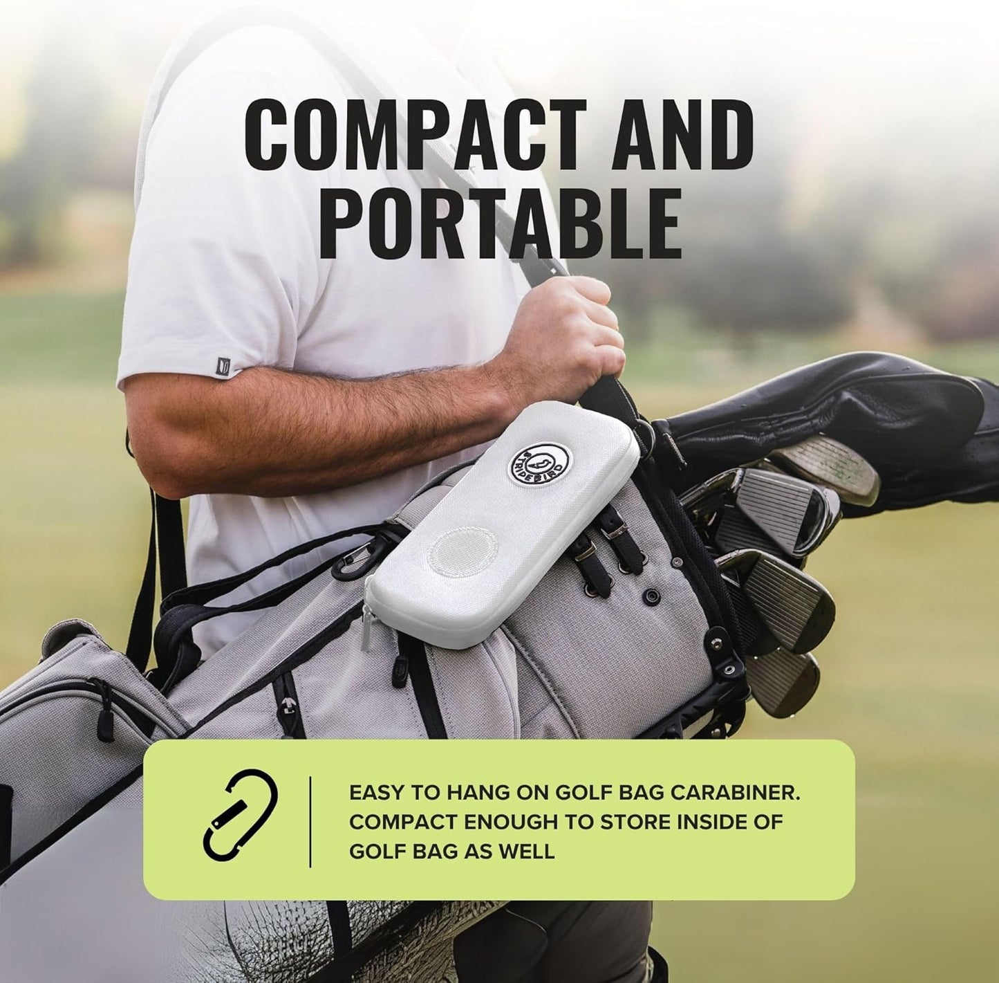 Stripebird - Original Performance Golf Glove Holder - Protect and Keep Gloves Dry - Moisture Free Storage Organizer Case