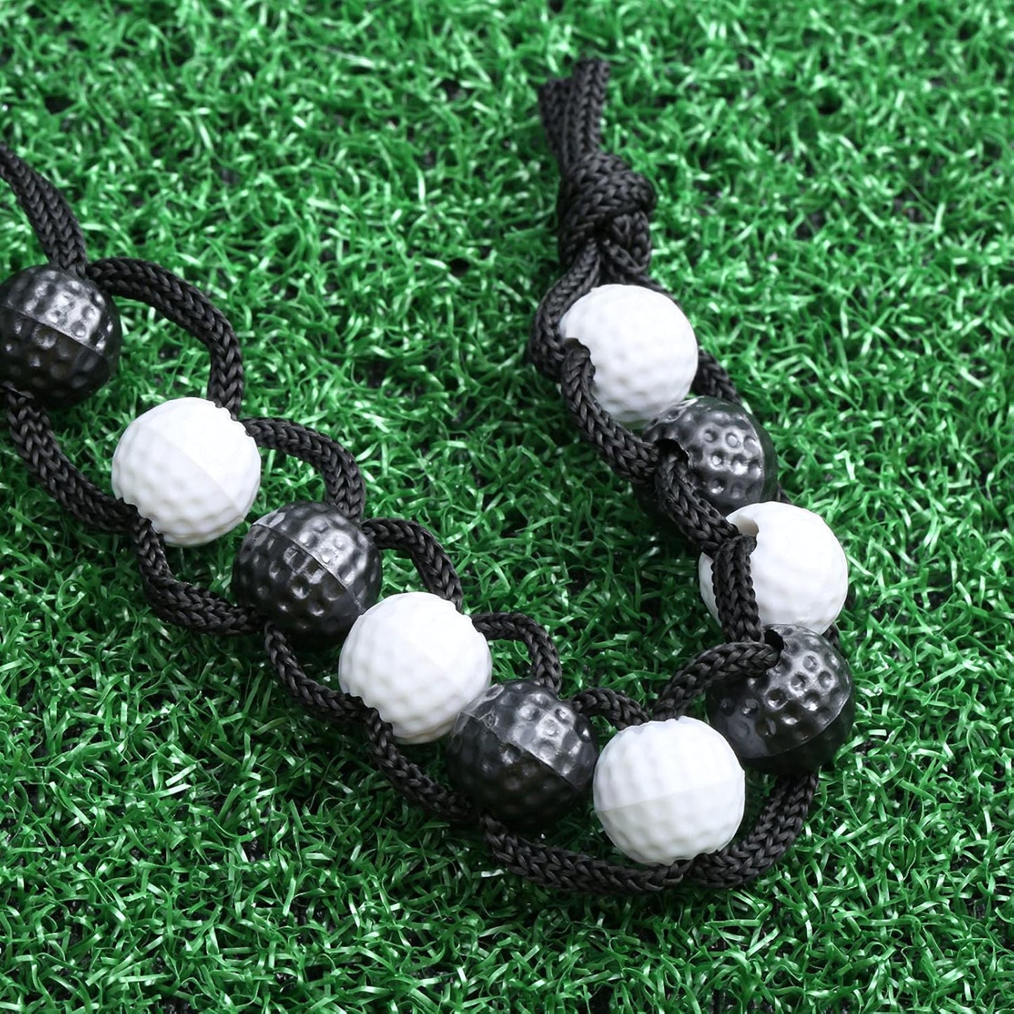 MUXSAM 1 Piece Golf Beads Score Counter with Clip, Golf Stroke Score Count Keeper Putting Score Counter for Referee Caddy Golfer