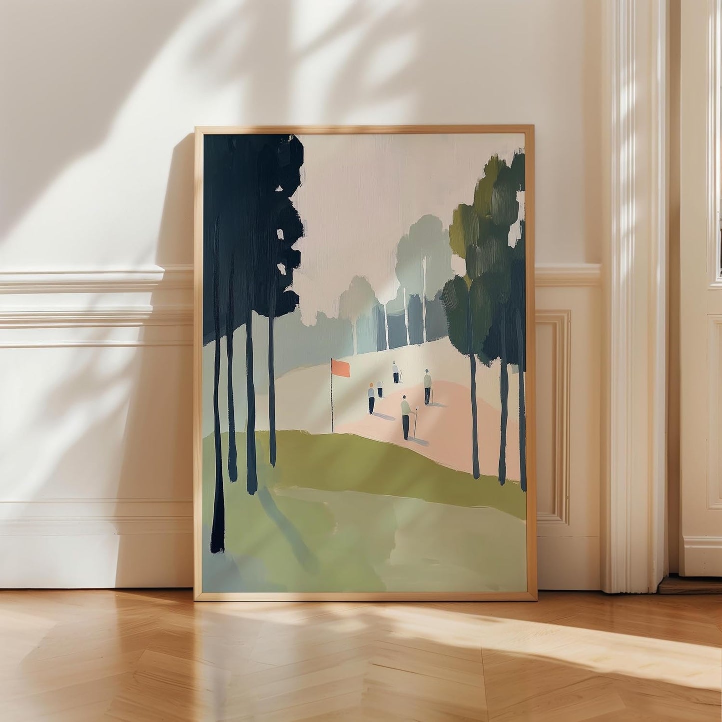 Golf Impressionist Art Print Posters - Premium Giclee Fine Art Prints - Sporty and Sophisticated Home Decor Posters, Golfer Art Prints for Home and Office Decor - Vintage Aesthetic, Ready to Frame