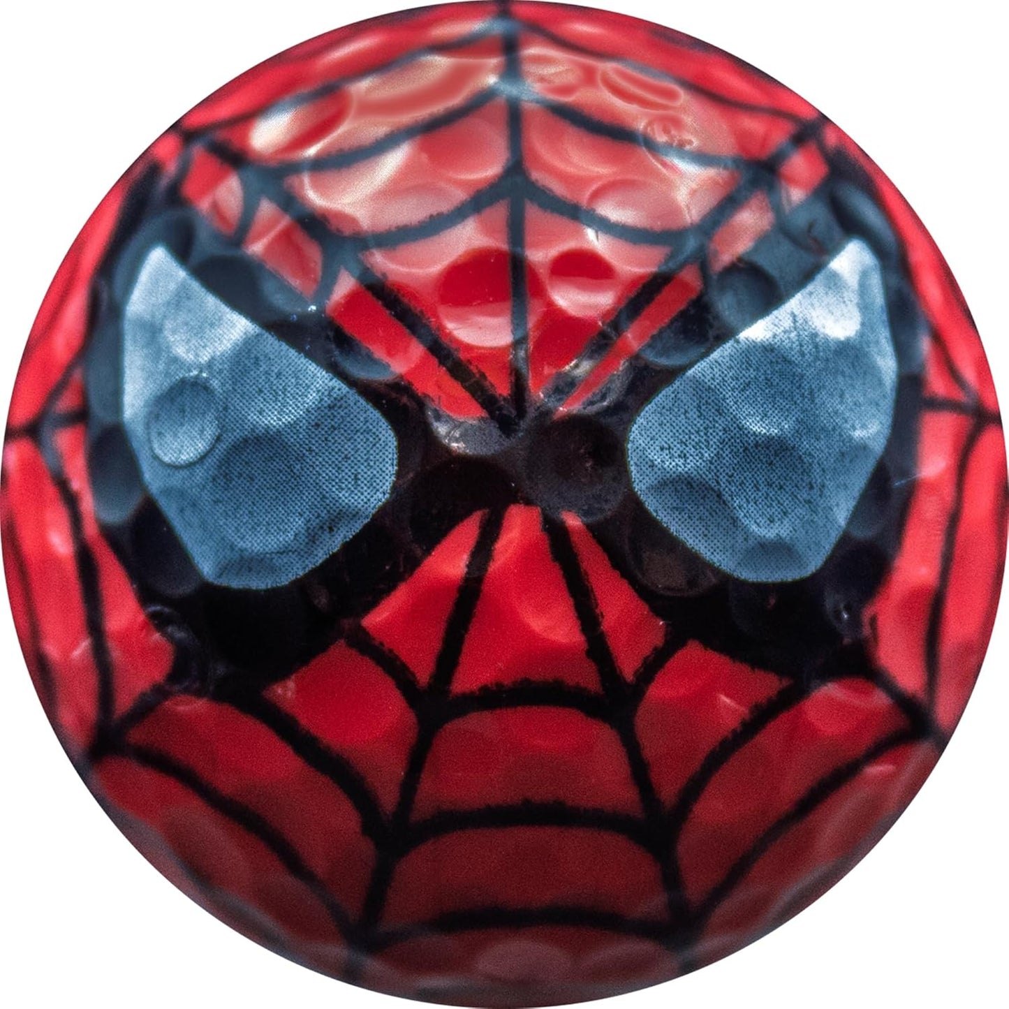 Spider Face Golf Balls – 12 Pack Red – Unique Golf Gift for Men, Dad, Grandpa – High-Performance 2-Piece