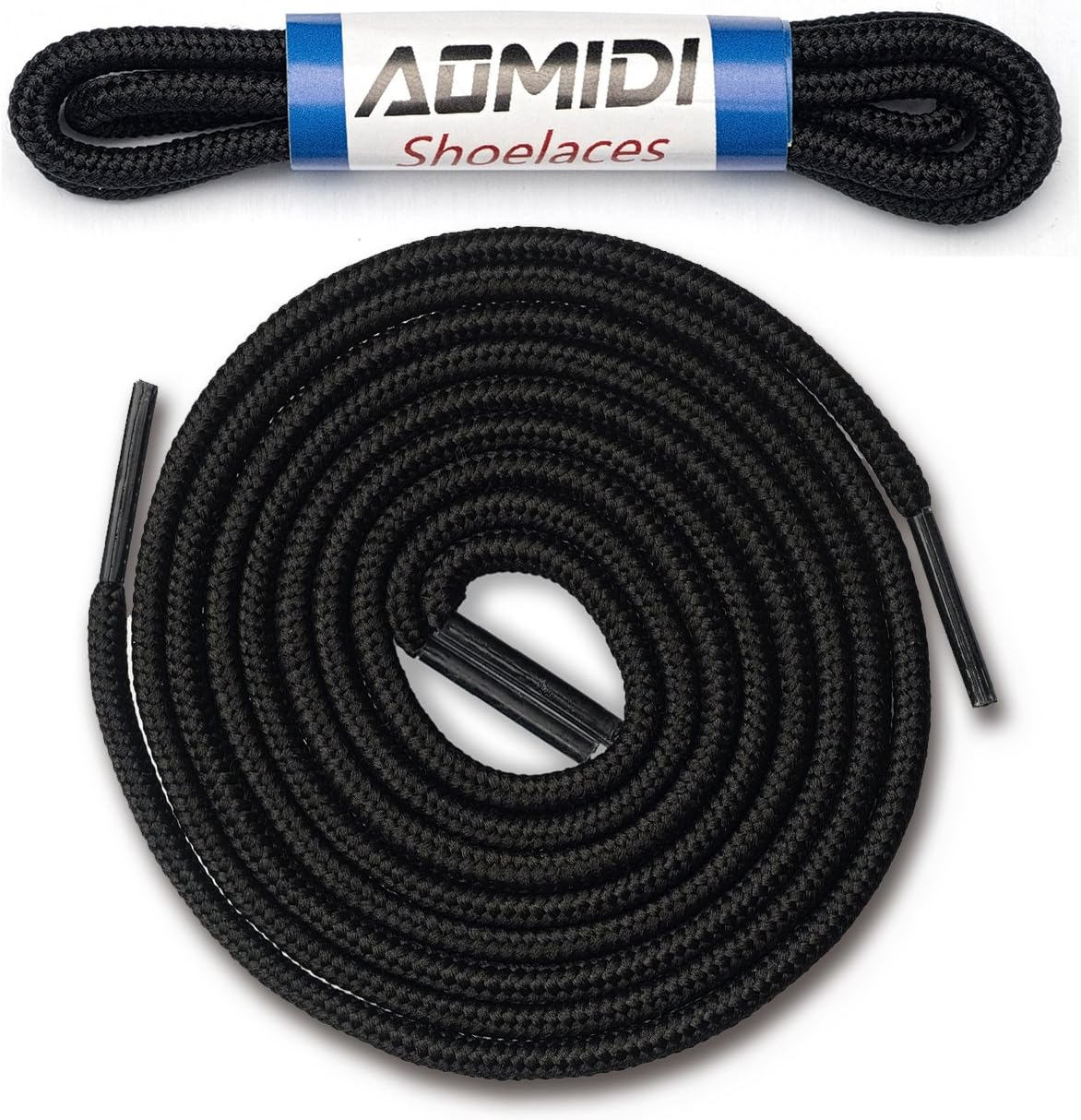 2 Pair Shoelaces Round Athletic Shoes Lace for Boot Laces Shoelaces and Multiple Shoe Types Replacements