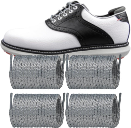 Endoto 2 Pairs Shoelaces for FootJoy Golf Dress Oxford Shoe Laces Replacement Shoe Strings
