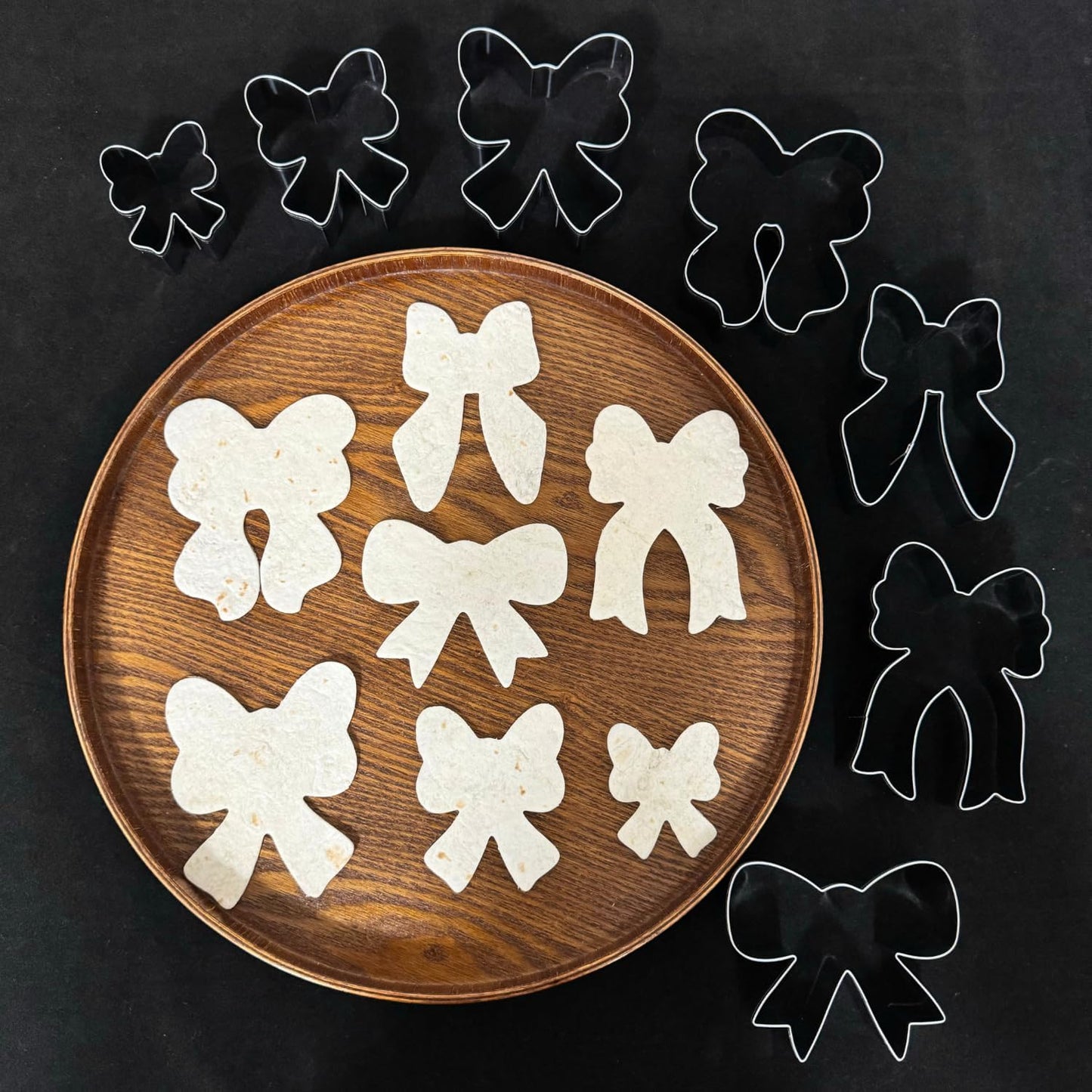 Bow Cookie Cutter Set-7 Piece-2.2" to 4.0"-Dishwasher Safe - Metal Cookie Cutter for Baking - Perfect for Baby Shower, Birthday, Wedding, and Graduation Cookies