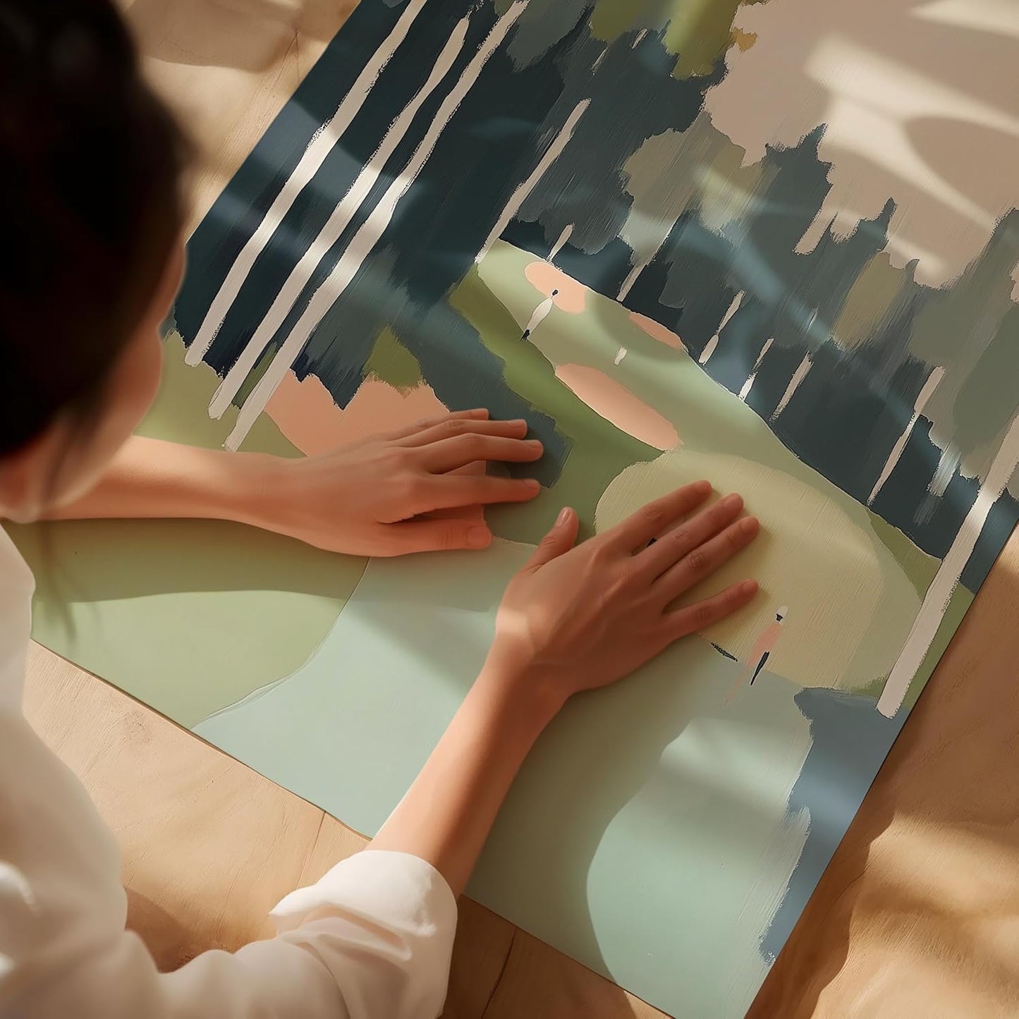 Golf Impressionist Art Print Posters - Premium Giclee Fine Art Prints - Sporty and Sophisticated Home Decor Posters, Golfer Art Prints for Home and Office Decor - Vintage Aesthetic, Ready to Frame