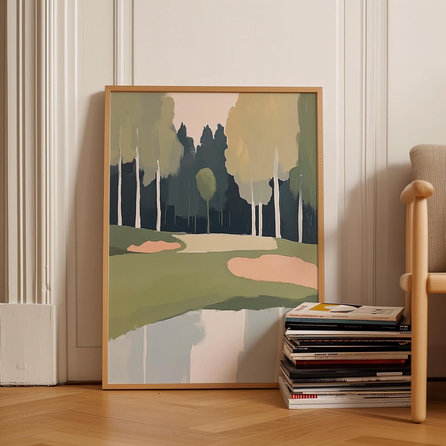 Golf Impressionist Art Print Posters - Premium Giclee Fine Art Prints - Sporty and Sophisticated Home Decor Posters, Golfer Art Prints for Home and Office Decor - Vintage Aesthetic, Ready to Frame
