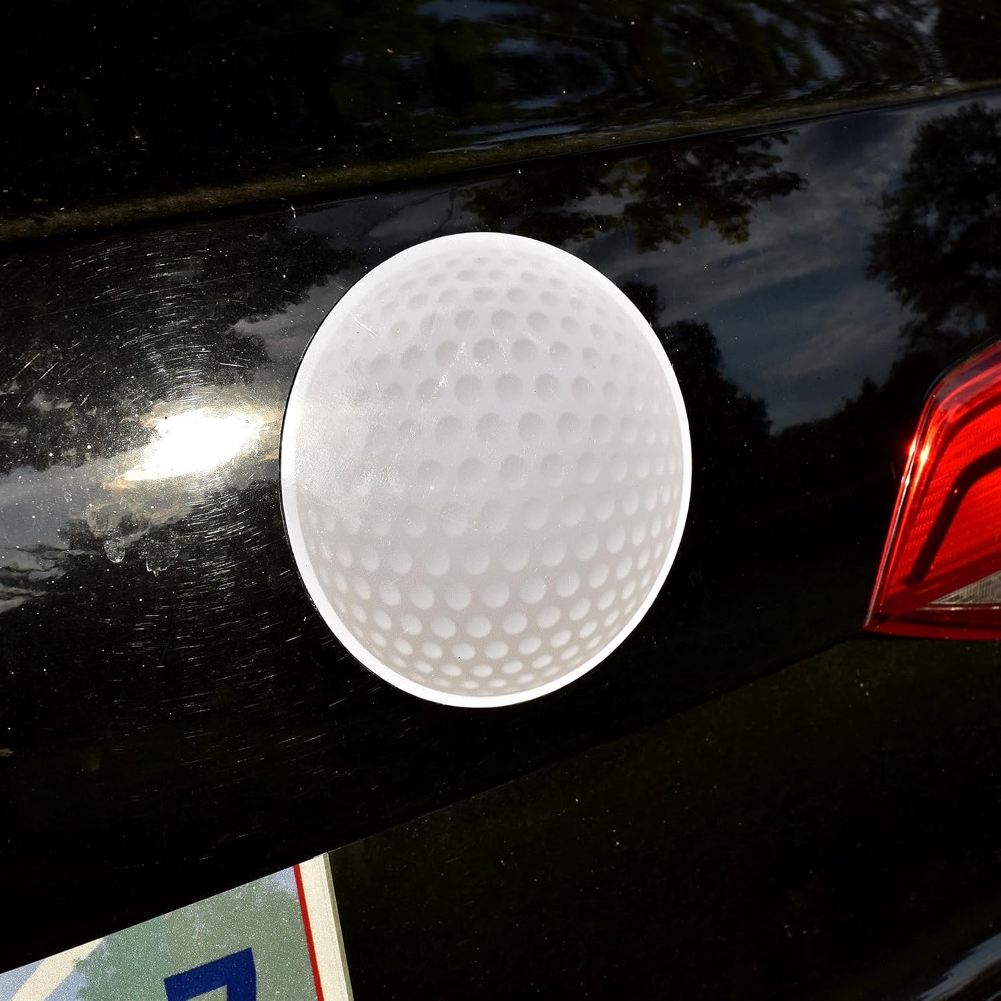 Tennis, Pickleball & Golf Decorative Magnets – Fun Sport-Themed Fridge Magnets, Locker Magnets, Car Magnets, Office Décor – Tennis Ball, Pickleball, Golf Ball & Heart Designs (White Golf Ball)