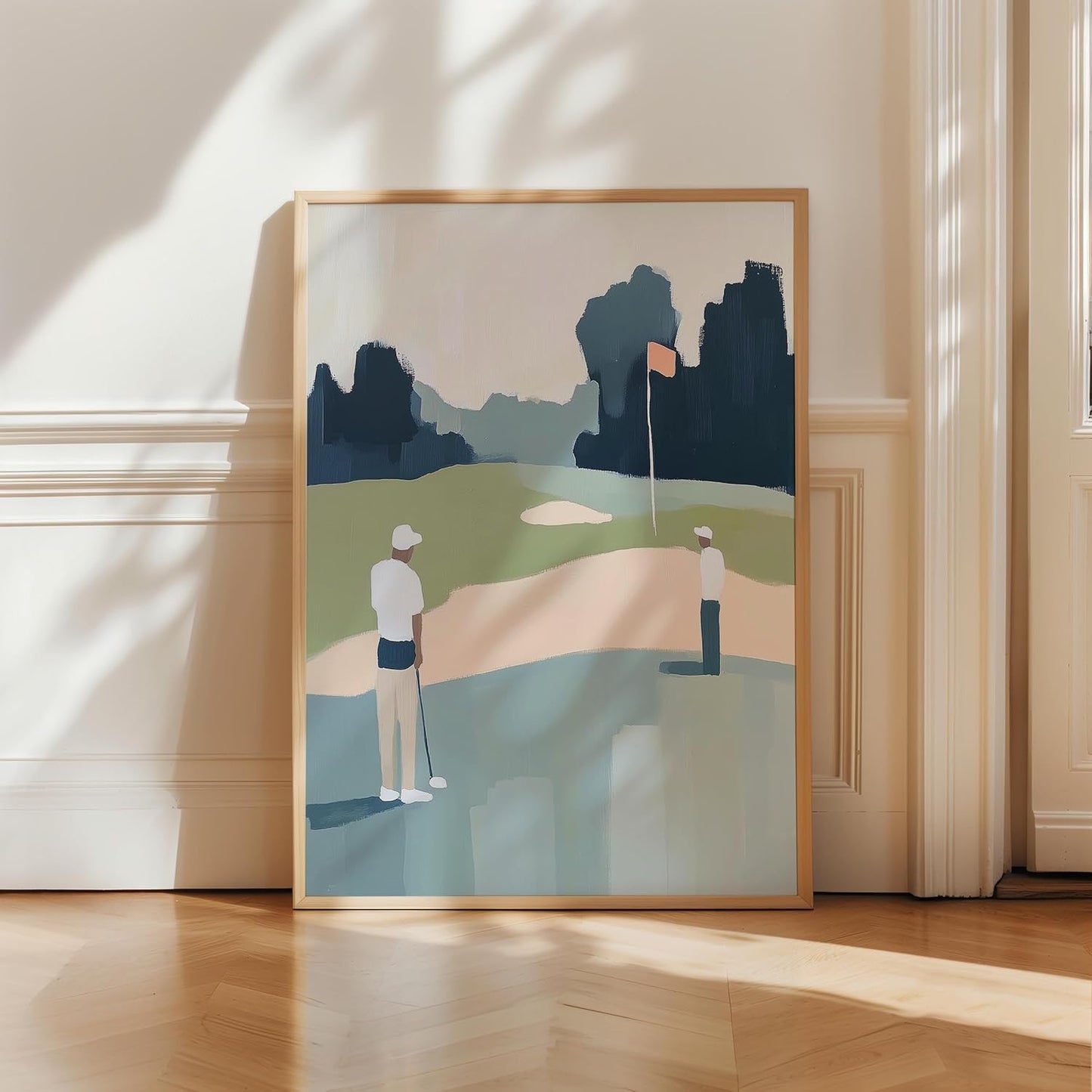 Golf Impressionist Art Print Posters - Premium Giclee Fine Art Prints - Sporty and Sophisticated Home Decor Posters, Golfer Art Prints for Home and Office Decor - Vintage Aesthetic, Ready to Frame