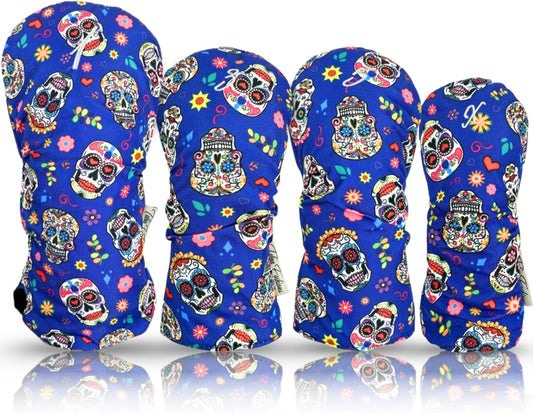 Taboo Fashions Resort Collection Golf Club Covers for Women - Numbered Golf Headcovers Set for Driver, Fairway and Hybrid Clubs - Weather Resistant, Pack of 4