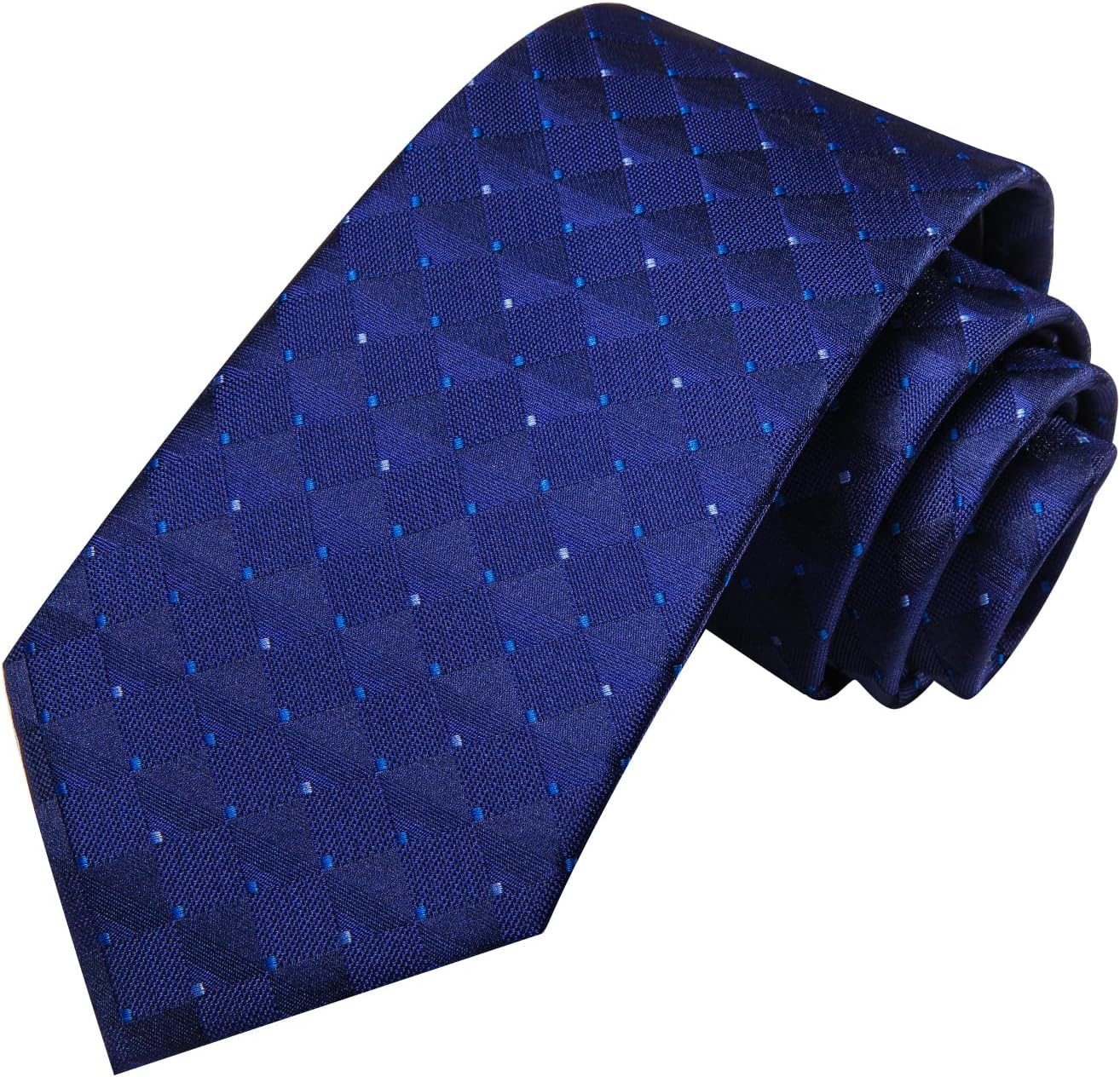 Hi-Tie Men 63inches Tie Set Extra Long Necktie Paisley Tie Pocket Suqare Cufflinks Big and Tall Men Tie