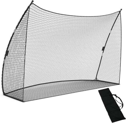 Golf Practice Net 10x7 FT, Golf Hitting Nets for Backyard, Includes Carry Bag, Perfect for Swing and Chipping Training, Outdoor and Indoor Portable Training Golf Equipmet
