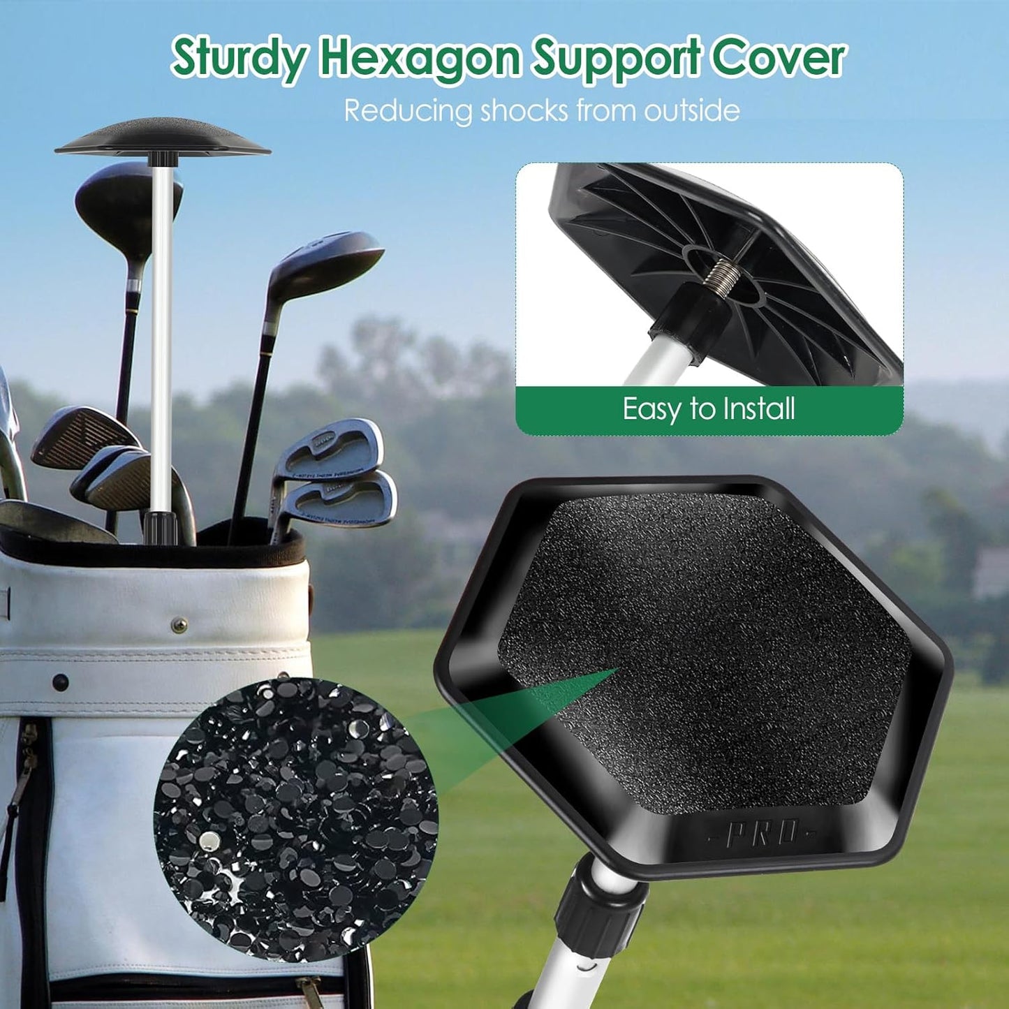 Golf Club Cleaning Kit with Golf Club Cleaner with Water Golf Towel Divot Repair Tool Groove Sharpener Golf Ball Alignment Kit Complete Golf Cleaning Kit Golf Accessories for Women Men