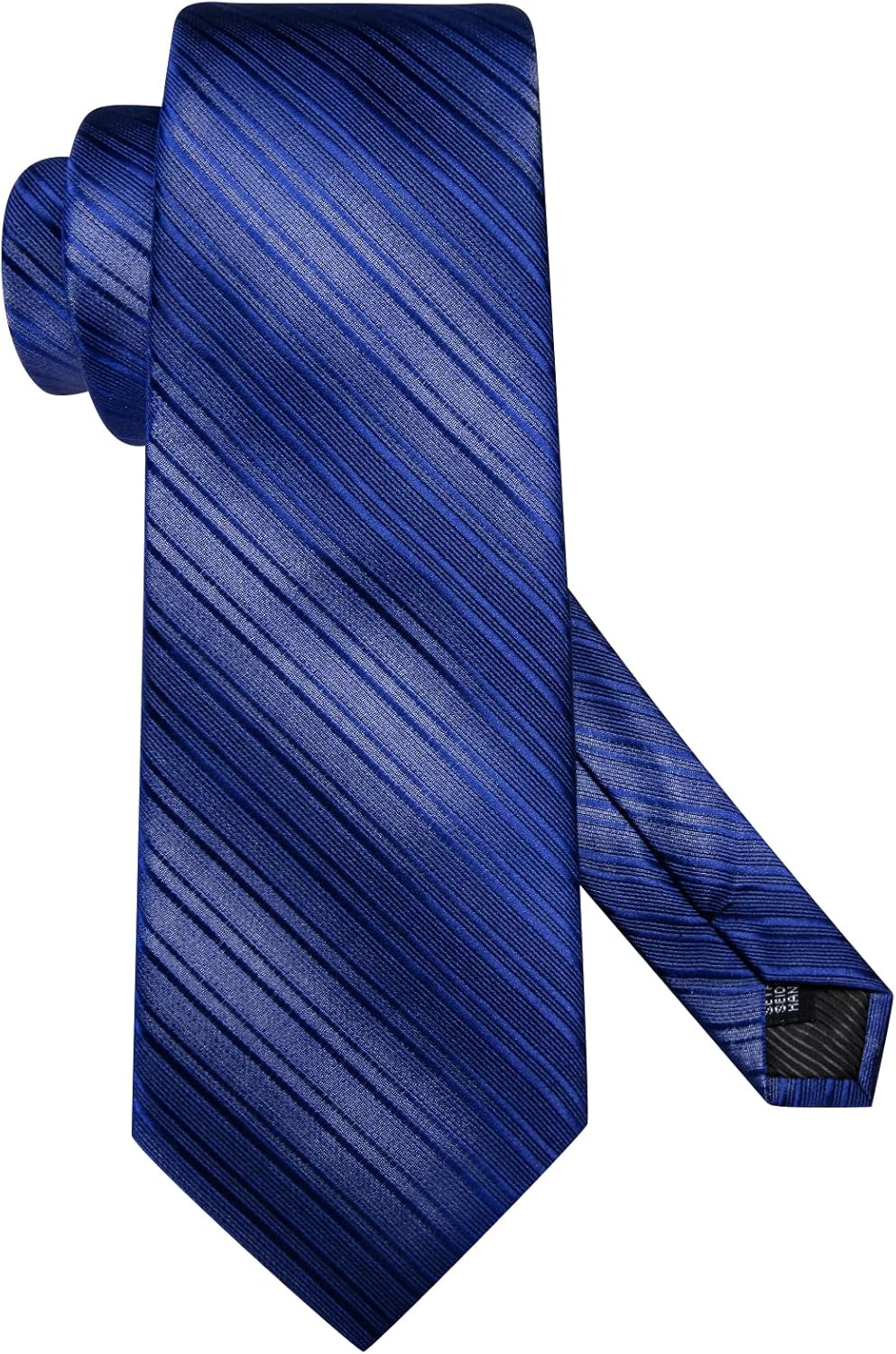 Dubulle Mens Paisley Striped Tie WOVEN Necktie for Men and Handkerchief Cufflinks Set Wedding Formal Business