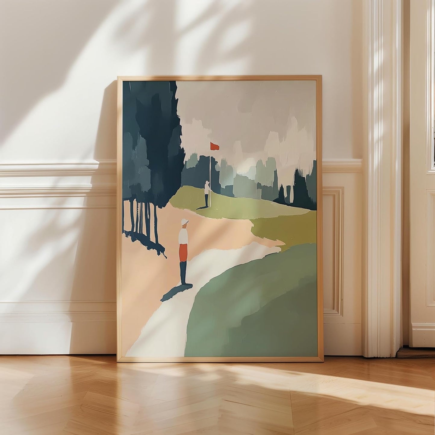 Golf Impressionist Art Print Posters - Premium Giclee Fine Art Prints - Sporty and Sophisticated Home Decor Posters, Golfer Art Prints for Home and Office Decor - Vintage Aesthetic, Ready to Frame