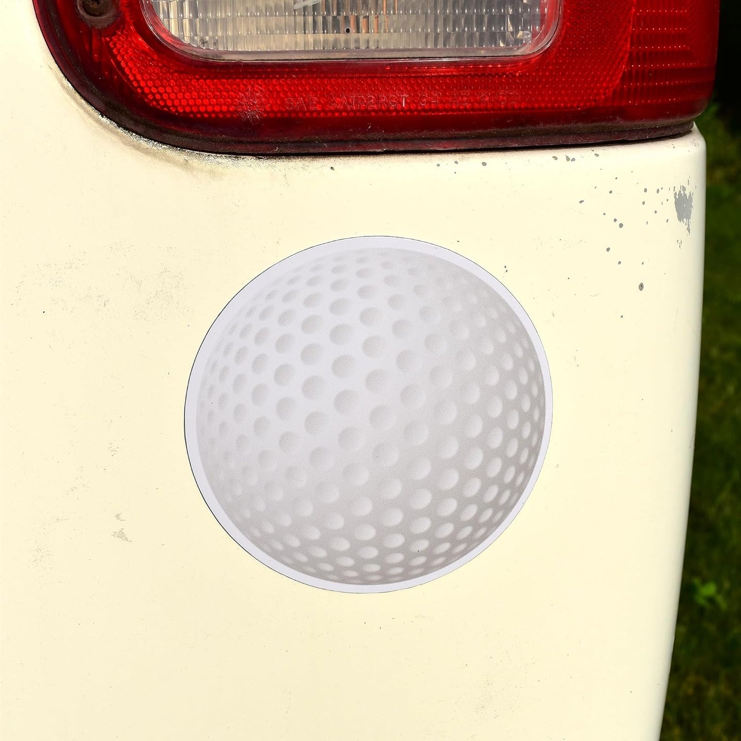 Tennis, Pickleball & Golf Decorative Magnets – Fun Sport-Themed Fridge Magnets, Locker Magnets, Car Magnets, Office Décor – Tennis Ball, Pickleball, Golf Ball & Heart Designs (White Golf Ball)