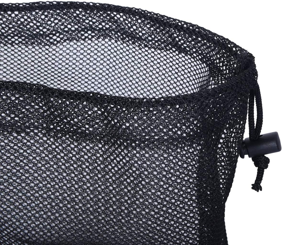 5pcs Durable Drawstring Net Bag Storage Ditty Bag M