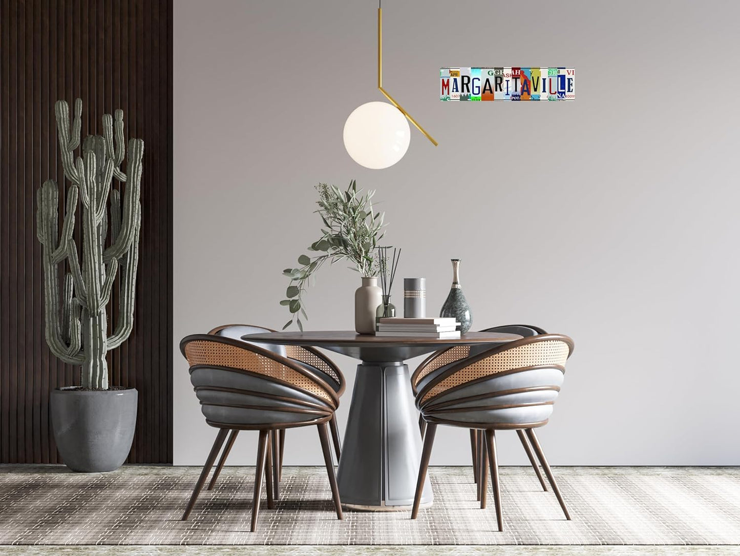 AWISZZZ Vintage Metal Tin Sign Retro Margaritaville Signs Stylish Wall Art Plaques for Home Decor Bathroom Kitchen House and Gothic Wall Decor or as a Unique Poster 16x4 in