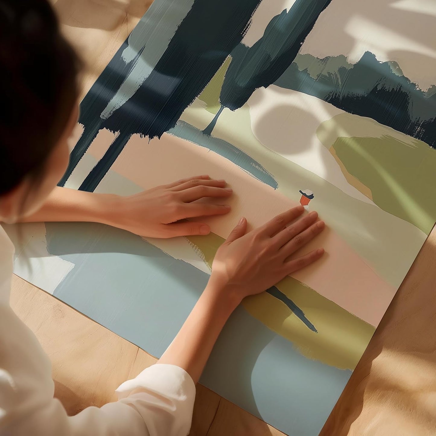 Golf Impressionist Art Print Posters - Premium Giclee Fine Art Prints - Sporty and Sophisticated Home Decor Posters, Golfer Art Prints for Home and Office Decor - Vintage Aesthetic, Ready to Frame