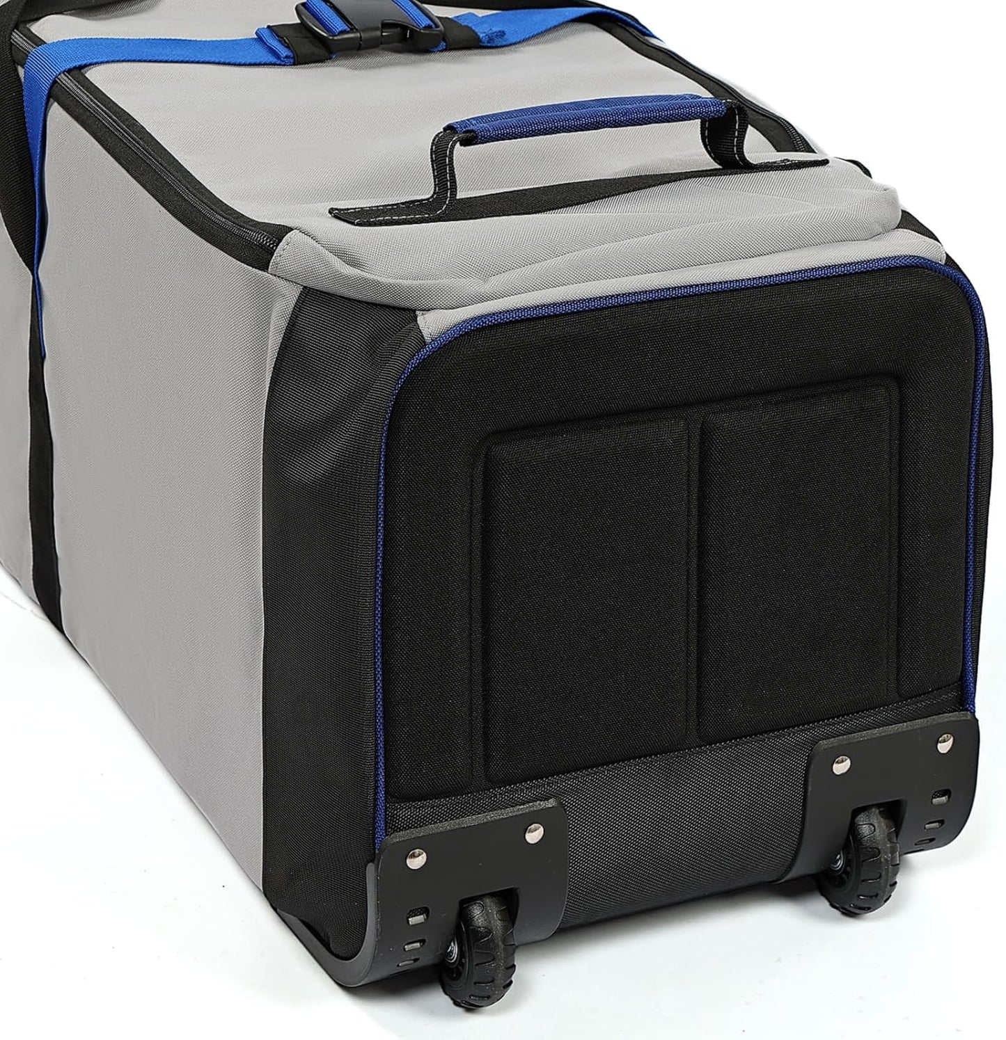 ZEEMO Golf Travel Bag, Full-Open Protective & Wheeled Airline-Approved Case for Clubs, Cart&StandBag, Soft-Sided Waterproof Cover Made of Heavy Duty Oxford